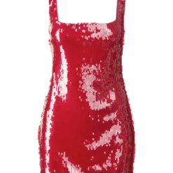 ECLIPSE DRESS | POINSETTIA -Outlet Attirion Store STAUD ECLIPSEDRESS POINSETTIA ECOM 1 scaled