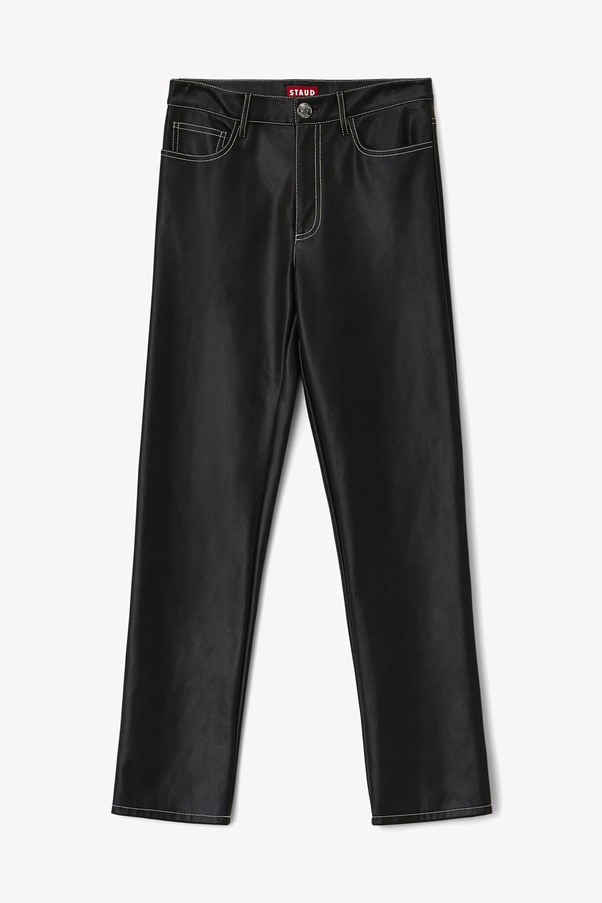 ELLIOT PANT | BLACK VEGAN LEATHER 2 ELLIOT PANT | BLACK VEGAN LEATHER - Image 2
