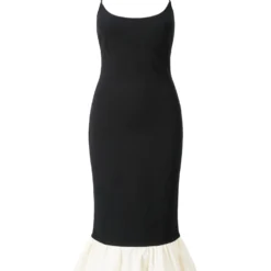 FARIDAH DRESS | BLACK IVORY 10 FARIDAH DRESS | BLACK IVORY -Outlet Attirion Store STAUD FARIDAHDRESS BLACKIVORY ECOM 1 scaled