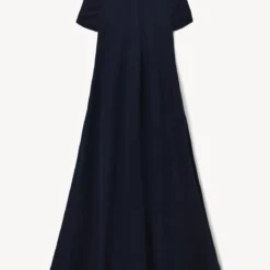New Release -Outlet Attirion Store STAUD ILANA DRESS NAVY FALL 22 ECOM 1