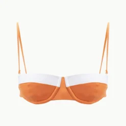 JO BALCONETTE BIKINI TOP | NECTARINE WHITE -Outlet Attirion Store STAUD JOBALCONETTEBIKINI TOP NCWH SUPF 23 ECOM 1 1