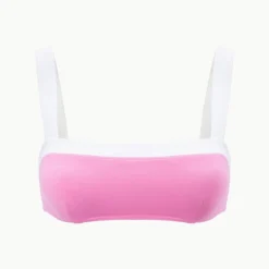 LIV BIKINI TOP | CORAL PINK WHITE 10 LIV BIKINI TOP | CORAL PINK WHITE -Outlet Attirion Store STAUD LIVBIKINI TOP CPWH SUPF 23 ECOM 1 1