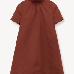 MINI ILANA DRESS | CLOVE -Outlet Attirion Store STAUD MINI ILANA DRESS CLOVE SUPF 23 ECOM 1