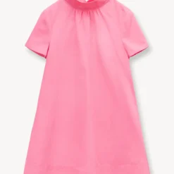 MINI ILANA DRESS | CORAL PINK -Outlet Attirion Store STAUD MINI ILANA DRESS CORAL PINK SUPF 23 ECOM 1 1