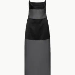 MISTY DRESS | BLACK 12 MISTY DRESS | BLACK -Outlet Attirion Store STAUD MISTYDRESS BLACK ECOM 1