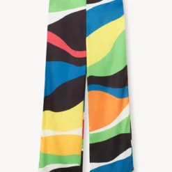 OSCAR PANT | MARBLE WAVE 14 OSCAR PANT | MARBLE WAVE -Outlet Attirion Store STAUD OSCAR PANT MARBLE WAVE SUPF 23 ECOM 1