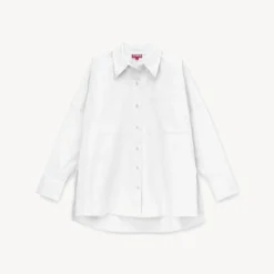 PAYTON TOP | WHITE -Outlet Attirion Store STAUD PAYTON TOP WHITE SPRING 23 ECOM 1