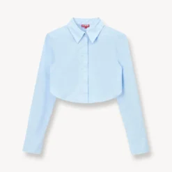 SENECA TOP | FRENCH BLUE -Outlet Attirion Store STAUD SENECA TOP FRENCH BLUE SUPF 23 ECOM 1