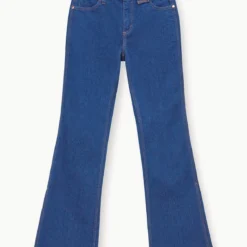 STAUD + WRANGLER THE BIKINI JEAN | DARK RINSE -Outlet Attirion Store STAUD THEBIKINIJEAN32 DENIM DARKRINSE WRANGLER 23 ECOM 1