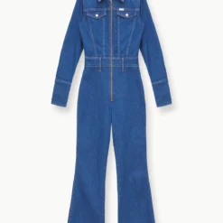 STAUD + WRANGLER THE BODY JUMPSUIT | DARK RINSE 18 STAUD + WRANGLER THE BODY JUMPSUIT | DARK RINSE -Outlet Attirion Store STAUD THEBODYJUMPSUIT34 JUMPSUITROMPER DARKRINSE WRANGLER 23 ECOM 1