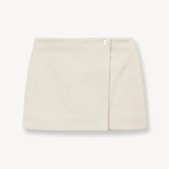 TOUR SKIRT | OAT MILK -Outlet Attirion Store STAUD TOUR SKIRT OAT MILK SUPF 23 ECOM 1