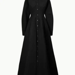 WINONA DRESS | BLACK -Outlet Attirion Store STAUD WINONADRESS BLACK ECOM 1