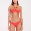 SYDNEY BEADED BIKINI TOP | RUBY