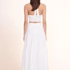 SEA SKIRT | WHITE -Outlet Attirion Store Smocked Kai Top White Sea Skirt White 00691 web 1cd68e6d 76e4 4d1d a5cf 977a4af47622