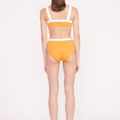 DEVON HIGH RISE BIKINI BOTTOM | NECTARINE WHITE -Outlet Attirion Store Swim 003 00050 web