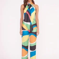 OSCAR PANT | MARBLE WAVE 12 OSCAR PANT | MARBLE WAVE -Outlet Attirion Store TROPEA TOP OSCAR PANT MARBLE WAVE 04762 2 web