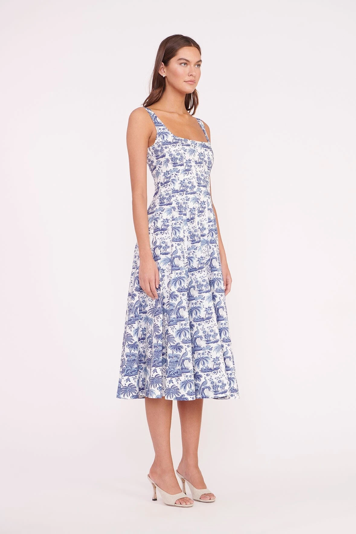 WELLS DRESS | BLUE TOILE 2 WELLS DRESS | BLUE TOILE - Image 2