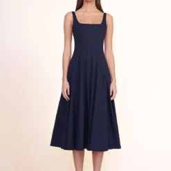 WELLS DRESS | NAVY