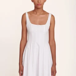 WELLS DRESS | WHITE 9 WELLS DRESS | WHITE -Outlet Attirion Store Wells Dress White 011 edit web