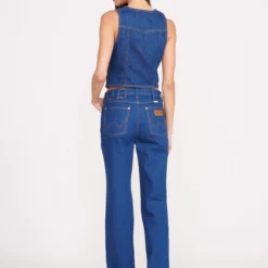 STAUD + WRANGLER THE VEST | DARK RINSE -Outlet Attirion Store Wrangler 0927 web