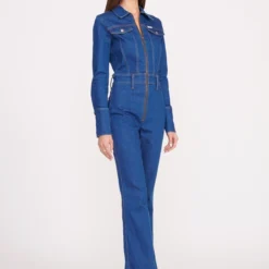 STAUD + WRANGLER THE BODY JUMPSUIT | DARK RINSE 13 STAUD + WRANGLER THE BODY JUMPSUIT | DARK RINSE -Outlet Attirion Store Wrangler 1235 web