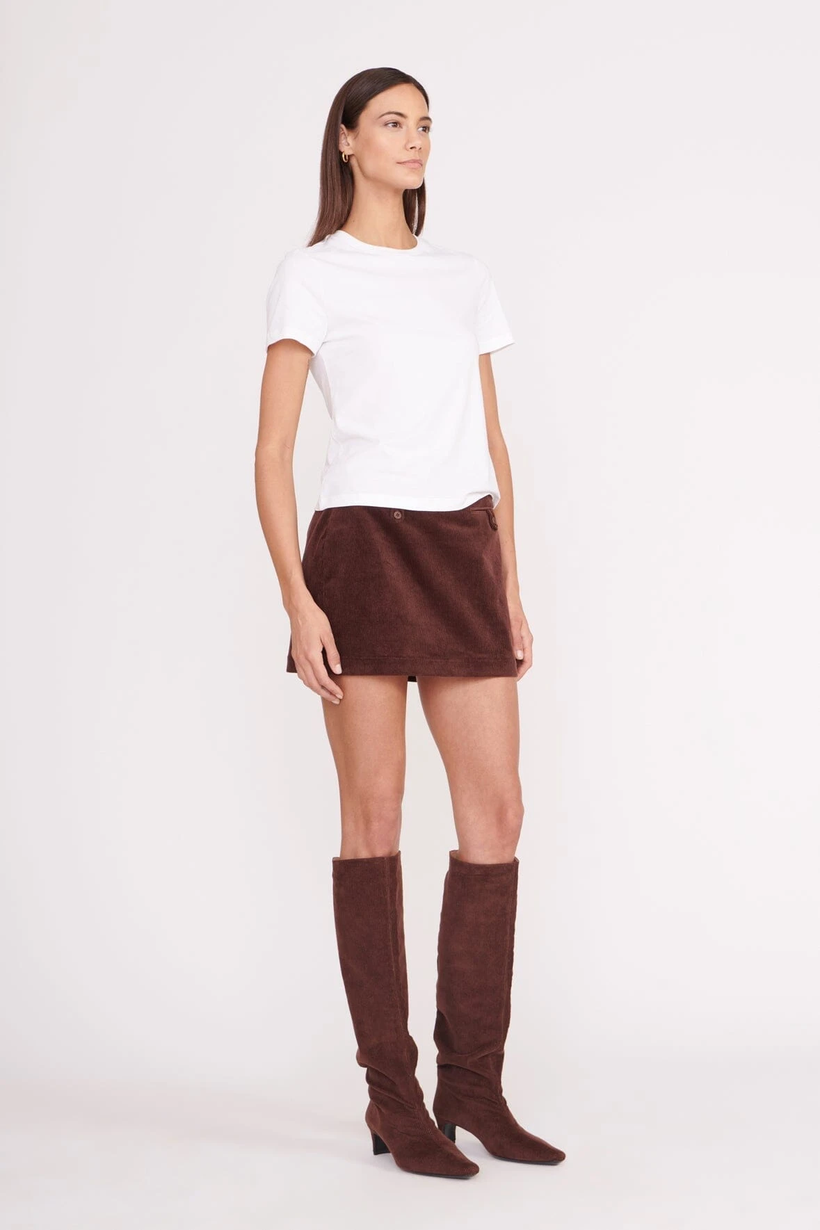 ANNETTE SKIRT | MAHOGANY 4 ANNETTE SKIRT | MAHOGANY - Image 4