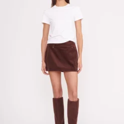 ANNETTE SKIRT | MAHOGANY