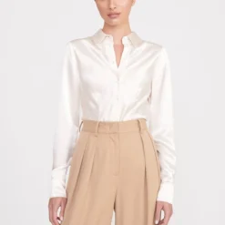 BOGART TOP | IVORY -Outlet Attirion Store bogart top ivory 6 689460c8 cd7a 4d35 ba34 a22e84ff824c