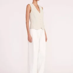 BRETT VEST | OAT MILK 9 BRETT VEST | OAT MILK -Outlet Attirion Store brett vest oat milk 00600 web