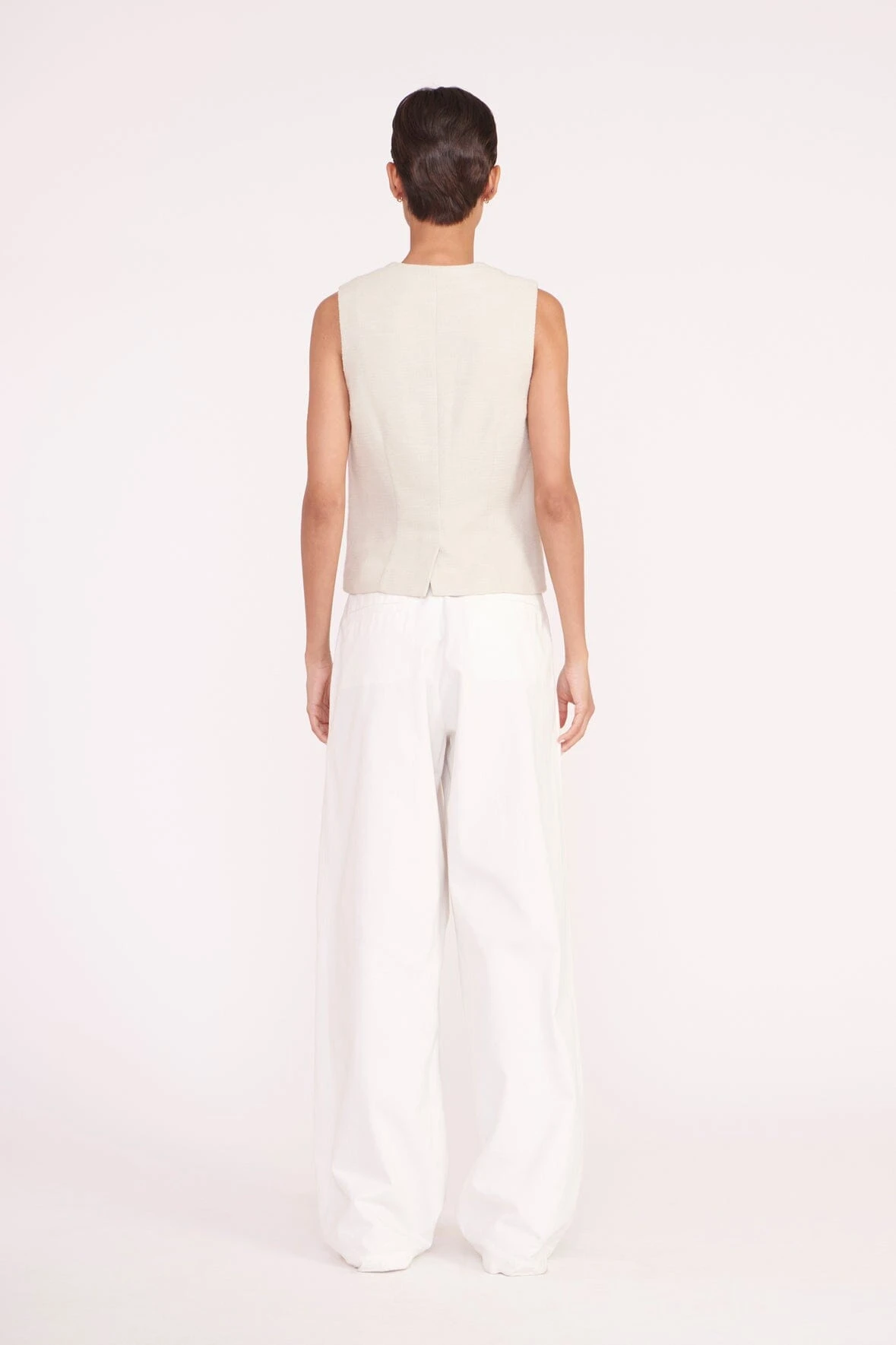 BRETT VEST | OAT MILK 5 BRETT VEST | OAT MILK - Image 5