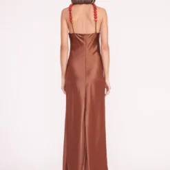 CADENCE DRESS | CLOVE -Outlet Attirion Store cadence dress clove 05961 web