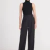 LUISA PANT | BLACK SUITING