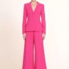 CROPPED CALEB PANT | MAGENTA