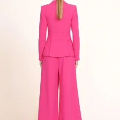 CROPPED CALEB PANT | MAGENTA -Outlet Attirion Store carson blazer magenta 4 92d0a640 ba7b 4a9c 872c 439a3e38485c