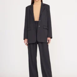 LUISA PANT | BLACK SUITING -Outlet Attirion Store city blazer black 1 3fa9bc9f 94c9 4cc4 9345 2fc4f50988e2