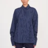 COLTON SHIRT | NAVY PINSTRIPE