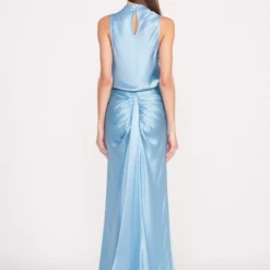 VOYAGE SKIRT | FRENCH BLUE -Outlet Attirion Store fall 23 0131 web