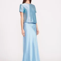 INGRID TOP | FRENCH BLUE -Outlet Attirion Store fall 23 0148 web