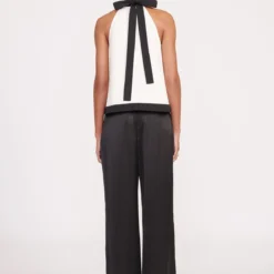 WRIGHT TOP | ECRU BLACK -Outlet Attirion Store fall 23 0940 web d1d20b14 3b67 4c04 bd3d fbcc92b85b23