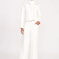 GRAYSON PANT | WHITE VEGAN PATENT -Outlet Attirion Store fall 23 1200 web 35fcd132 ef65 4e96 b986 9a929af031d2