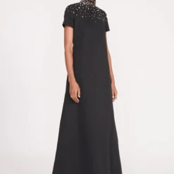 ILANA DRESS | BLACK SILVER 8 ILANA DRESS | BLACK SILVER -Outlet Attirion Store fall 23 1633 web