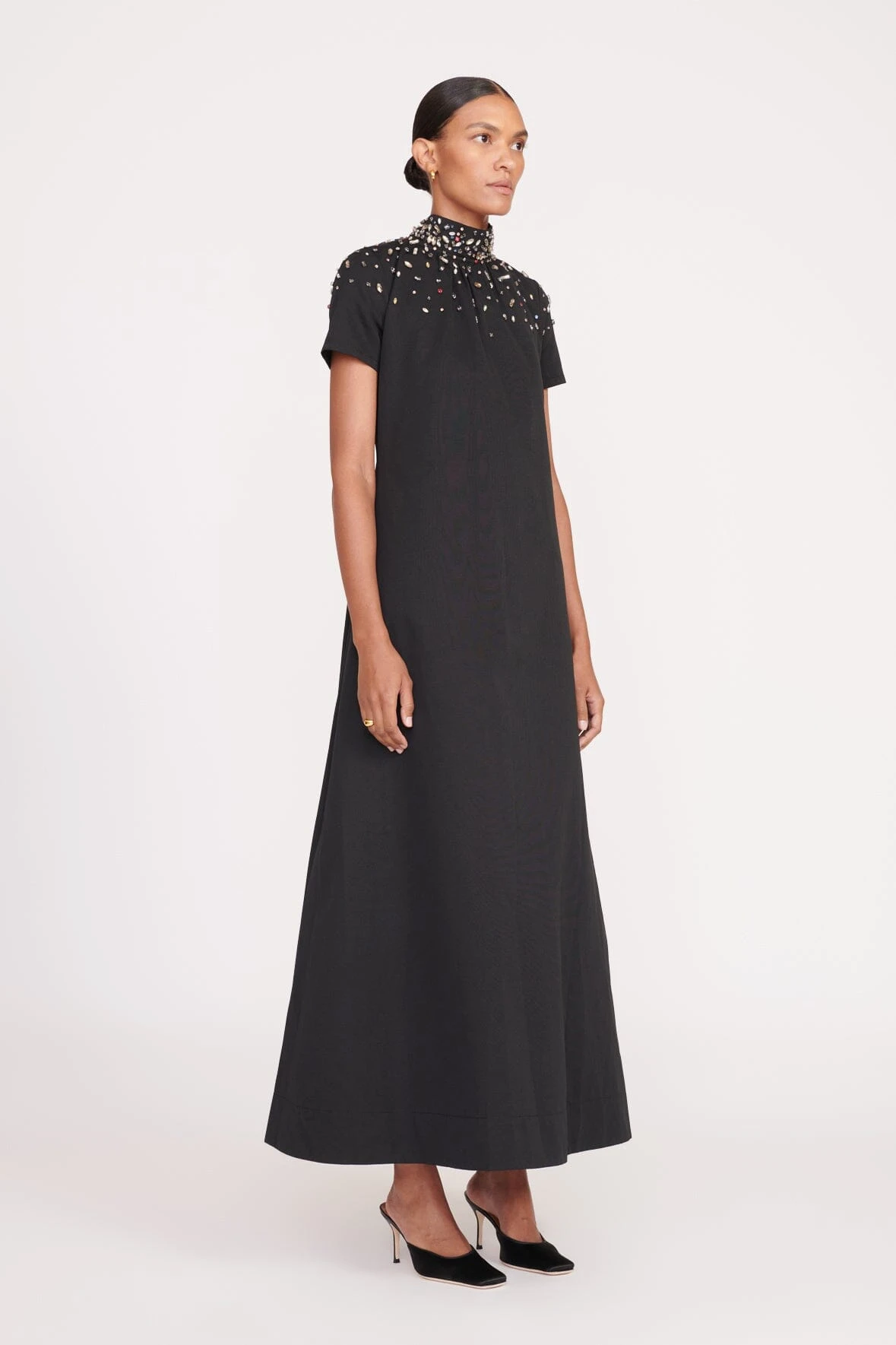 ILANA DRESS | BLACK SILVER 3 ILANA DRESS | BLACK SILVER - Image 3