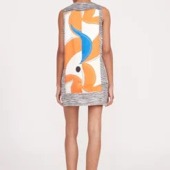 HEPBURN DRESS | MOD FOULARD -Outlet Attirion Store fall 23 2061 web