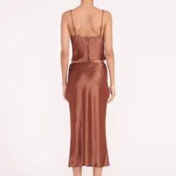 GRACIE TOP | CLOVE -Outlet Attirion Store gracie top angela skirt clove 02611 web