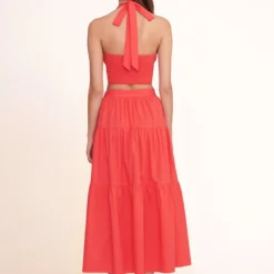 SMOCKED KAI TOP | HIBISCUS -Outlet Attirion Store kai top hibiscus sea skirt hibiscus 1