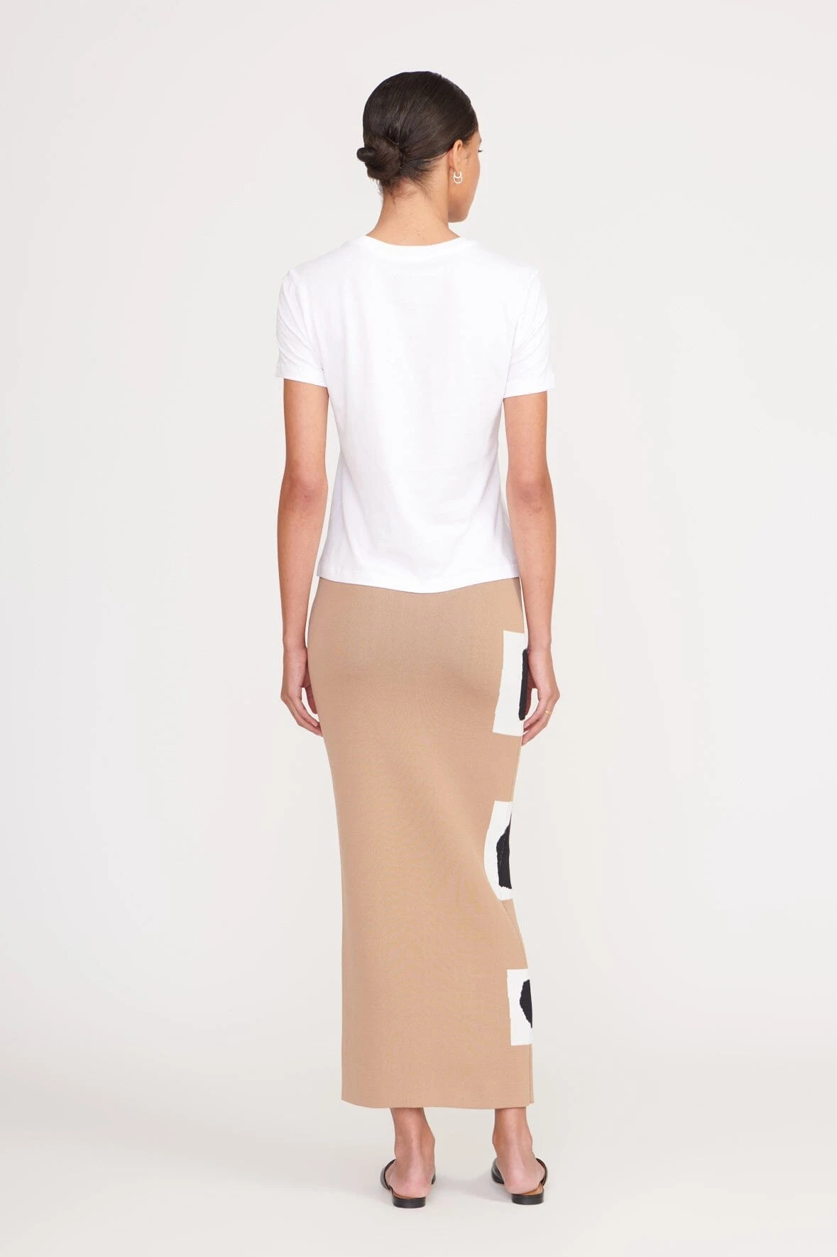 KARINA SKIRT | CAMEL GEOSCAPE 3 KARINA SKIRT | CAMEL GEOSCAPE - Image 3