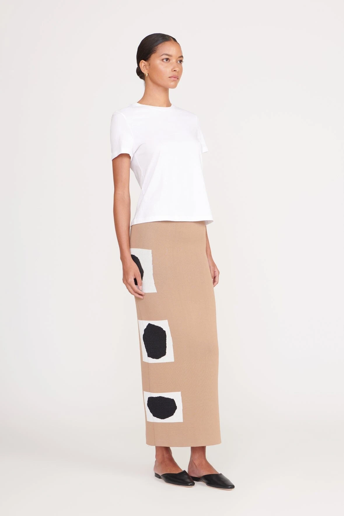 KARINA SKIRT | CAMEL GEOSCAPE 2 KARINA SKIRT | CAMEL GEOSCAPE - Image 2