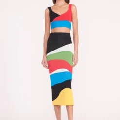 KARINA SKIRT | MARBLE WAVE -Outlet Attirion Store karina skirt marble wave 02368 web