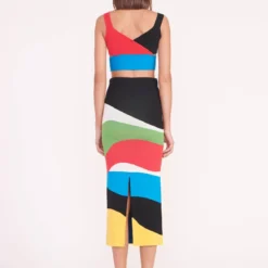 KARINA SKIRT | MARBLE WAVE -Outlet Attirion Store karina skirt marble wave 02378 web