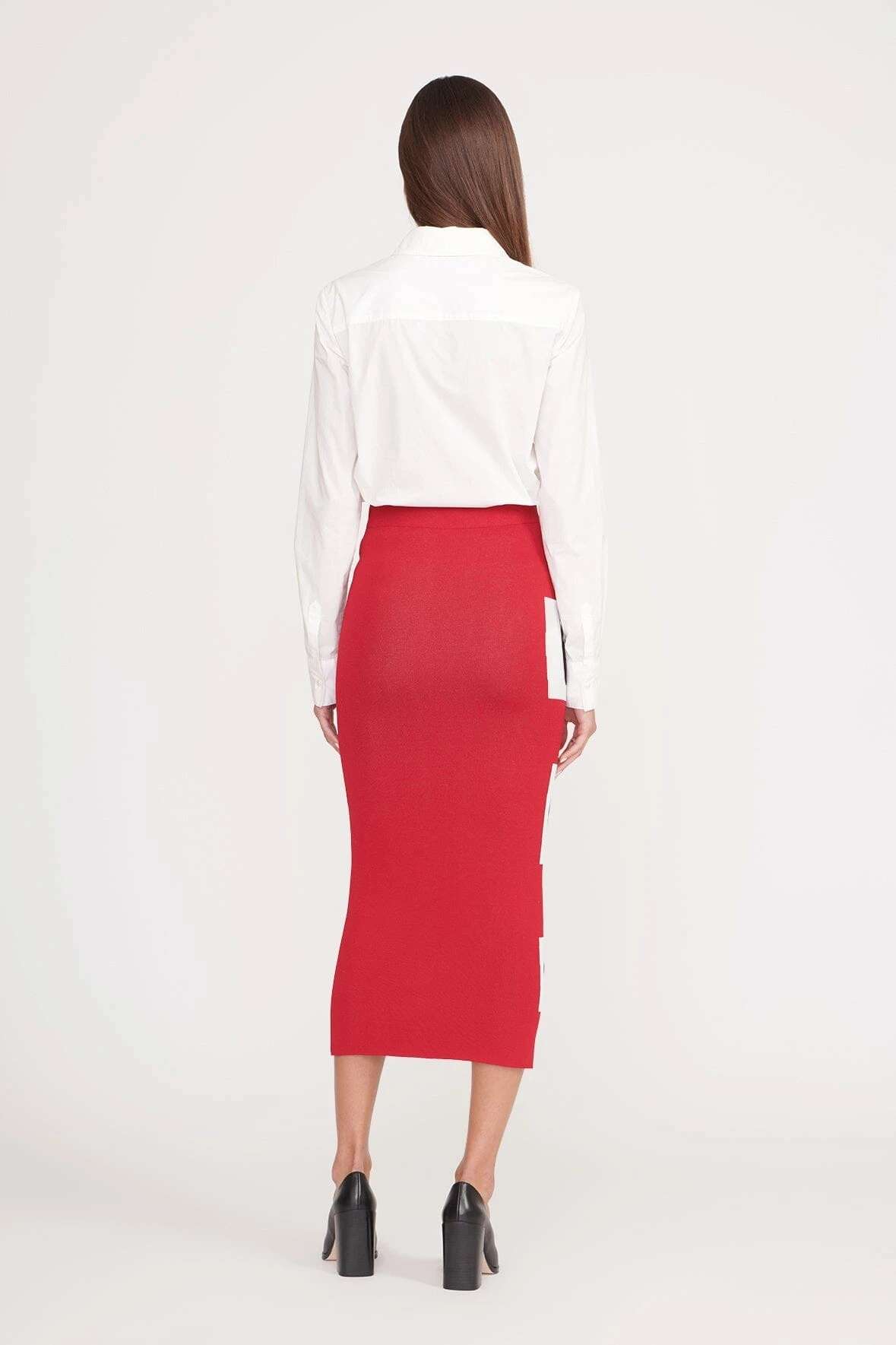 KARINA SKIRT | RUBY GEOSCAPE 3 KARINA SKIRT | RUBY GEOSCAPE - Image 3